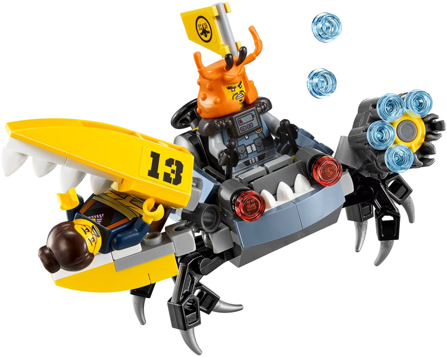 Lego 70614 NinjaGo Movie Jay's Lightning Jet Anime 876 Pieces Plastic Block Toy_5