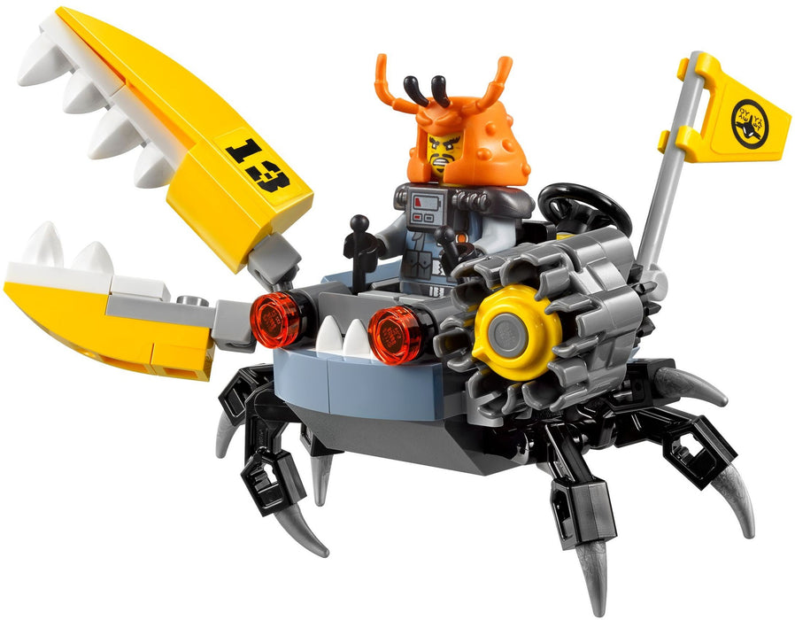 Lego 70614 NinjaGo Movie Jay's Lightning Jet Anime 876 Pieces Plastic Block Toy_7