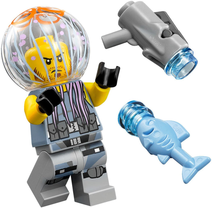 Lego 70614 NinjaGo Movie Jay's Lightning Jet Anime 876 Pieces Plastic Block Toy_9