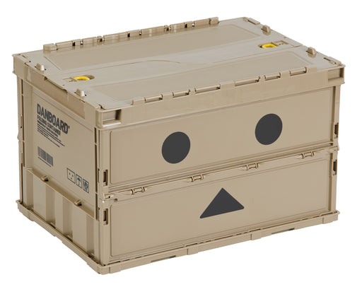 TRUSCO TR-C50B-A-DNB Danboard Folding Storage Container Case 50L Yotsubato NEW_2