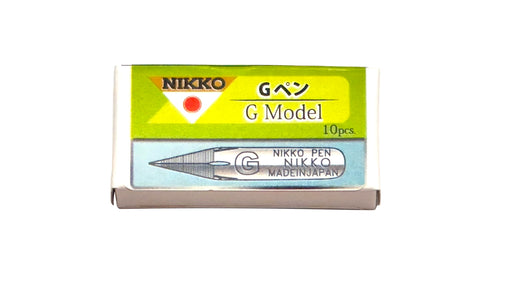 Tachikawa Pin Nikko G Pen Nib Pack of 10 Made In Japan NG-10 Manga Illustration_1