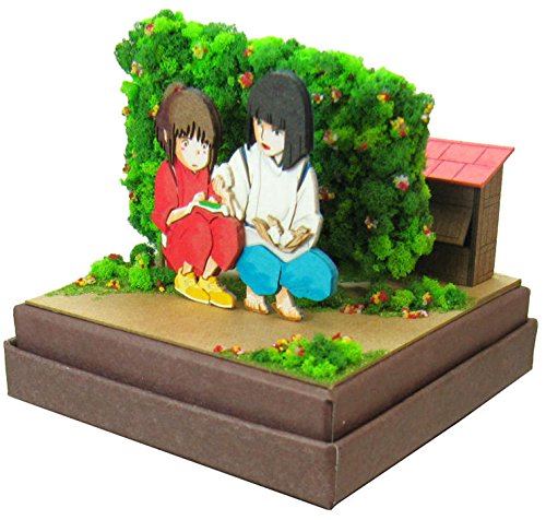 Sankei Studio Ghibli Spirited Away Haq's rice balls paper craft kit MP07-58 NEW_4