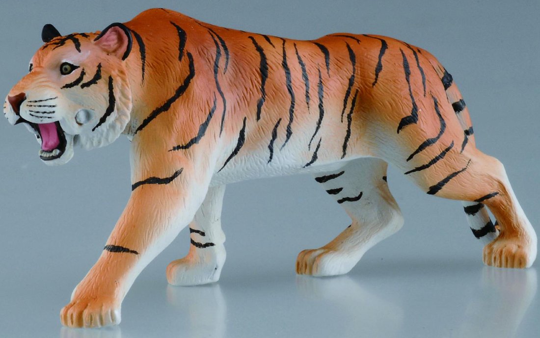 Takara Tomy Ania AS-30 Tiger Wild Ver. Figure Realistic Design Animal Figure NEW_2