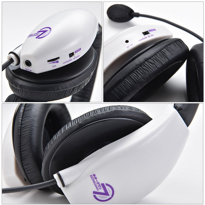 Kioakman 7 Full Set SH-9501AC Headset Made in Japan Language Learning Machine_4