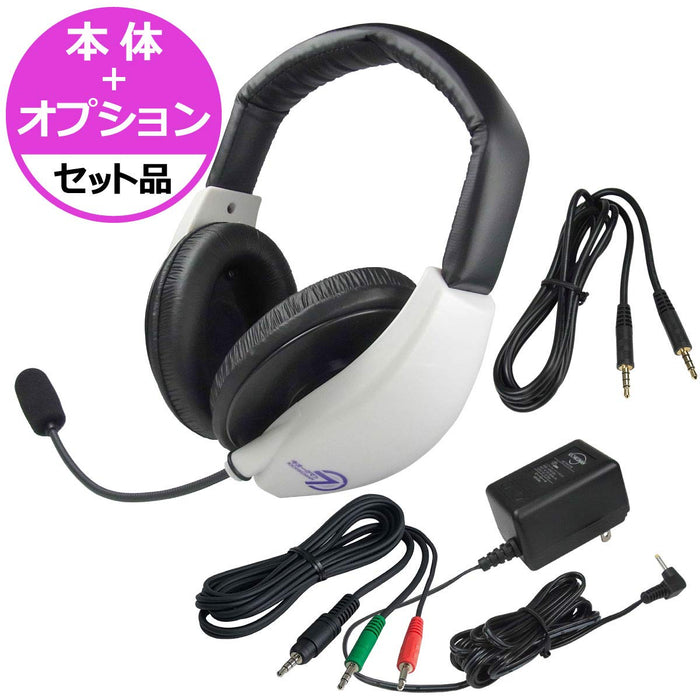 Kioakman 7 Full Set SH-9501AC Headset Made in Japan Language Learning Machine_5