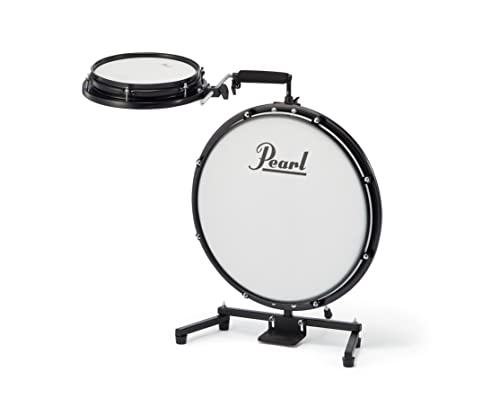 Pearl PCTK-1810BG Compact Traveler kit 10" Snare 18" Bass with Bag Black NEW_2