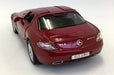 KINSMART 1/36 scale Mercedes-Benz SLS AMG Pullback Mini Car Diecast Wine Red NEW_2