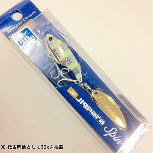 Major Craft Lure Metal Jig Jigpara Spin 40g # 7 ZEBRA GLOW Fishing Lure NEW_2