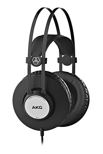 AKG K72 Sealed Dynamic type Over Ear headphones ‎3.5mm Jack 1/4" Black NEW_1