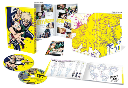 [Blu-ray+CD] My Hero Academia 2nd Vol.1 Ltd/ed. w/Booklet Card TBR-27211D NEW_2
