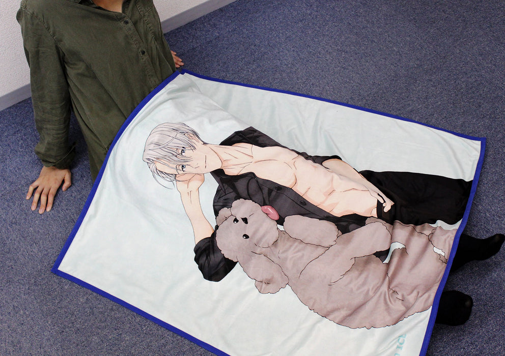 Yuri!!! on ICE Victor Nikiforov Goodnight Blanket W1000xH1000mm avex pictures_2