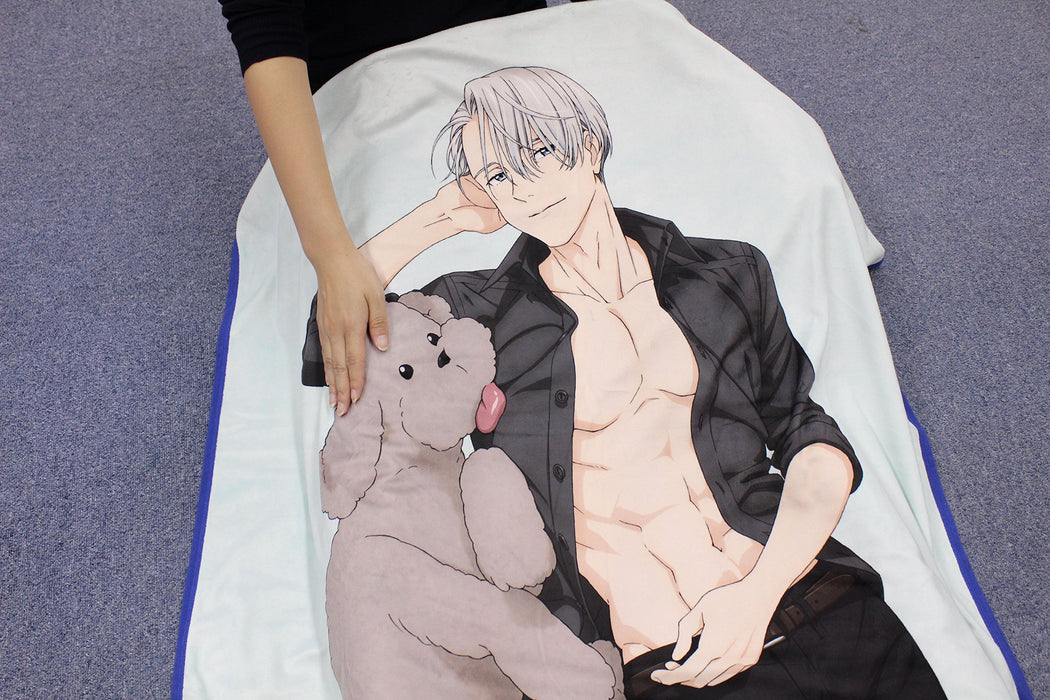 Yuri!!! on ICE Victor Nikiforov Goodnight Blanket W1000xH1000mm avex pictures_3