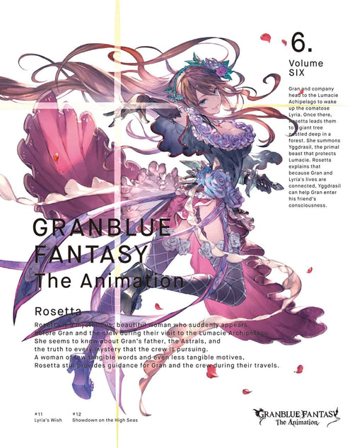 [Blu-ray+CD] GRANBLUE FANTASY The Animation Vol.6 Limited Edition ANZX-11851 NEW_1