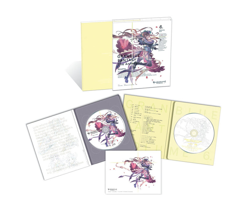 [Blu-ray+CD] GRANBLUE FANTASY The Animation Vol.6 Limited Edition ANZX-11851 NEW_2