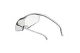 Hazuki Loupe large 1.6 times clear lens White Glasses Style with Case, cloth NEW_1