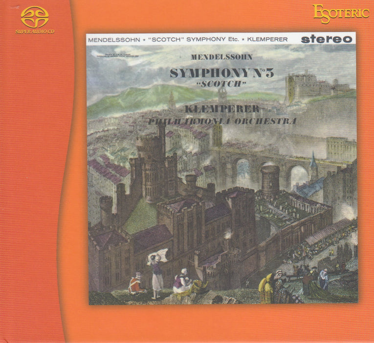 [SACD] Mendelssohn Symphony No.3 Scotch, Rhenish: Klemperer Ltd/ed. ESSW90159_1