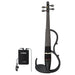 Yamaha Silent Violin YSV104 BL Black Electric Musical Instrument with Earphone_1