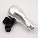 Universal Car Manual Gear Shift Knob Lever Shifter Round 5-Speed Aluminum Silver_3