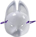 Party City Japanese Traditional Black Fox KITSUNE Mask OMEN Cosplay Half Mask_2