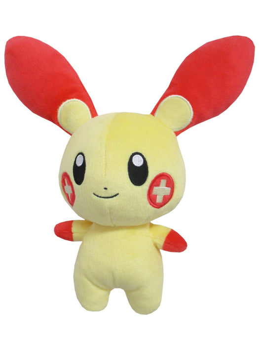 Sanei Boeki Pokemon All Star Collection Plush Doll Plusle S H22cm ‎PP69 NEW_1