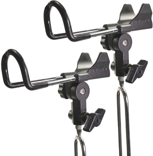 Croch Rod Stand Fishing Bracket Fishing Rod Stand Set of 2 Pieces Black NEW_1