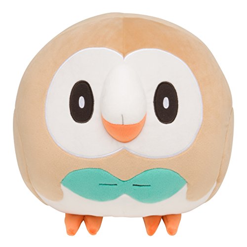 Pokemon Center Original Rowlet Motchiri Round Cushion H33xW33xD32cm Polyester_1