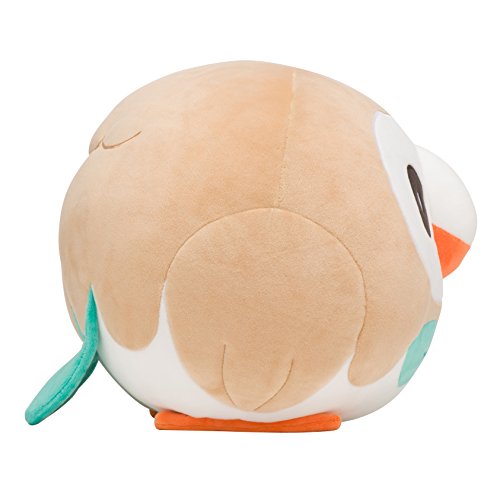 Pokemon Center Original Rowlet Motchiri Round Cushion H33xW33xD32cm Polyester_2