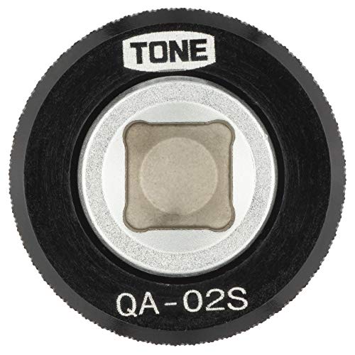 Tone Quick Adapter HPQA-02S Drive Angle 6.35mm(1/4") Black Aluminum 21mm NEW_4