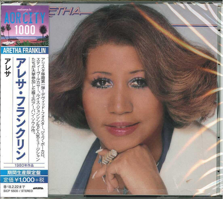 [CD] Aretha Japan OBI Limited Edtiion Aretha Franklin SICP-5500 AOR CITY Series_1