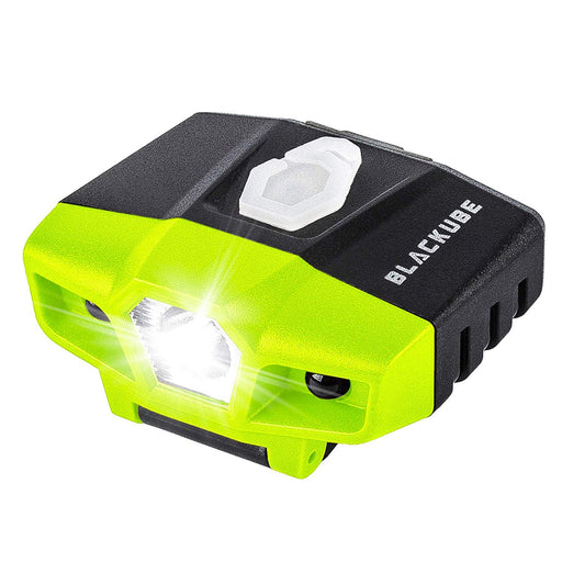 BLACKUBE rechargeable cap light clip motion sensor bright Fishing Light LED USHL_1