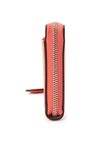 TAKEO KIKUCHI Mini mesh round zipper long wallet 07001521 Soft & Natural NEW_2