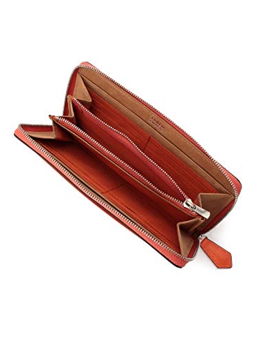 TAKEO KIKUCHI Mini mesh round zipper long wallet 07001521 Soft & Natural NEW_4