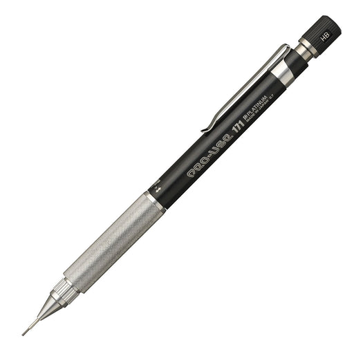Platinum mechanical pencil PRO-USE171 0.7mm Black MSDA-1500C#1 ABS Resin NEW_1