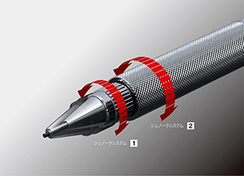 Platinum mechanical pencil PRO-USE171 0.7mm Black MSDA-1500C#1 ABS Resin NEW_2