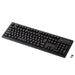 ELECOM Wireless keyboard 108 key PS3/PS4 Support USB-A Plastic TK-FDM088TBK NEW_1