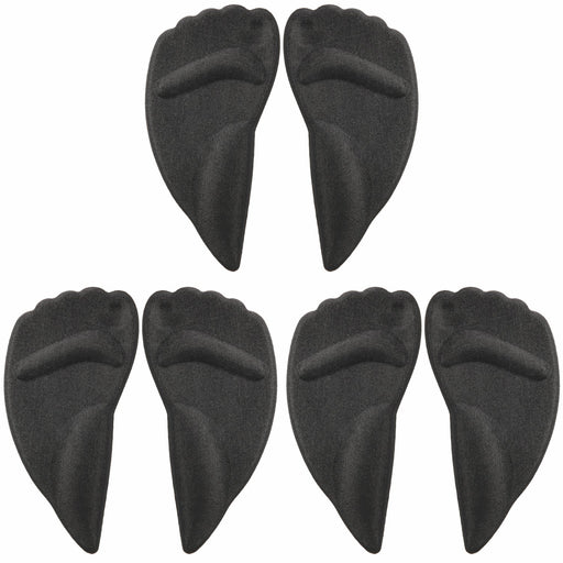 PhoenixSole Silicone Toe Insole High Heel Gel Cushion Memory Foam Set of 3 pair_1