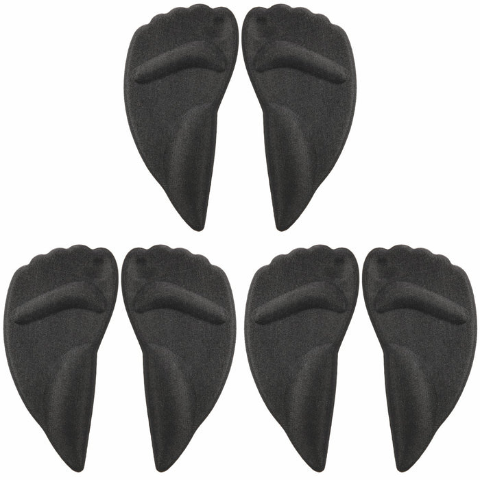 PhoenixSole Silicone Toe Insole High Heel Gel Cushion Memory Foam Set of 3 pair_1