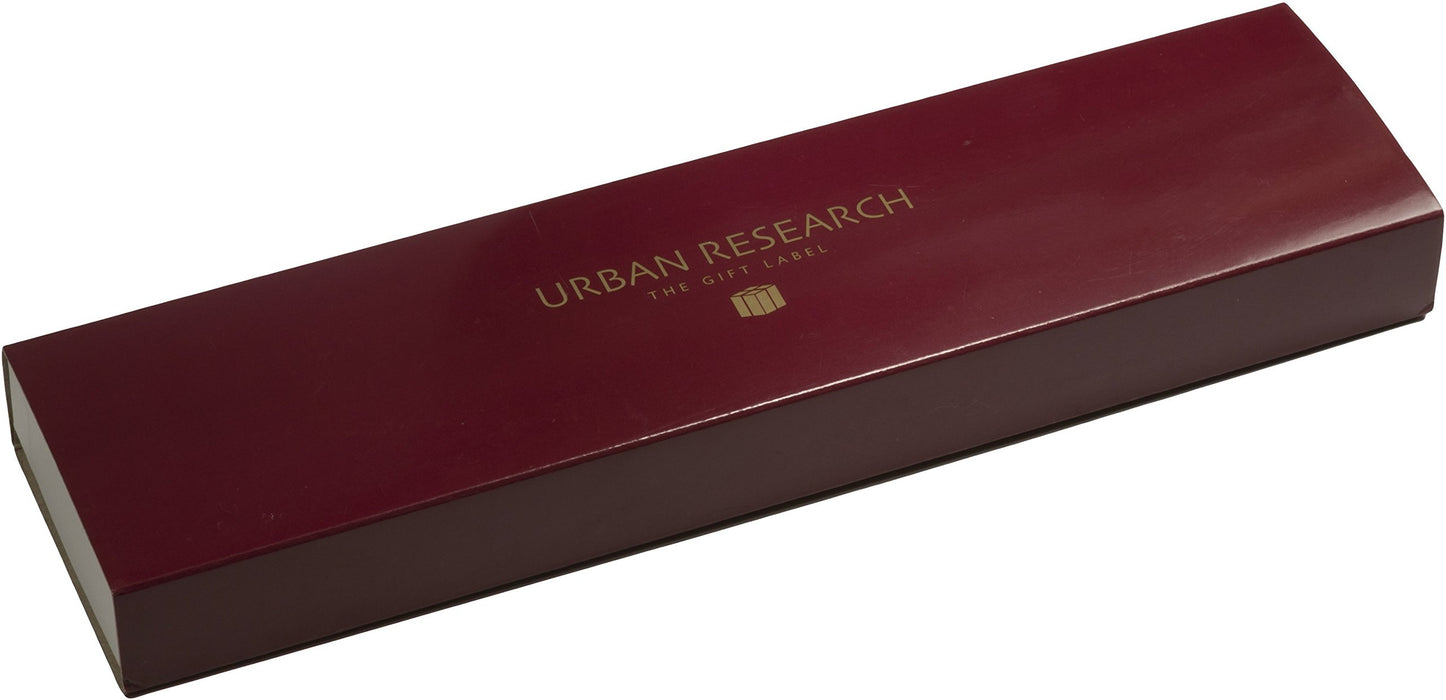 Urban Research Watch UR001-03 Men's Brown Leather Band Stainless Steel Case NEW_7