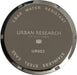 URBAN RESEARCH Watch UR003-01 Men's Black Leather Band Stainless Steel Case NEW_6