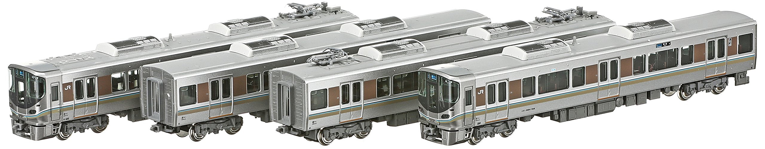 KATO N Gauge Series 225-100 New Rapid 4-car set 10-1440 Model Railroad Train_1