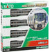KATO N Gauge Series 225-100 New Rapid 4-car set 10-1440 Model Railroad Train_3