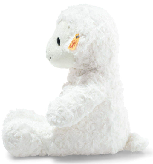 Steiff Cuddly Series Fuzzy Lamb L 073434 White Fluffy Polyester Sheep Plush Doll_2