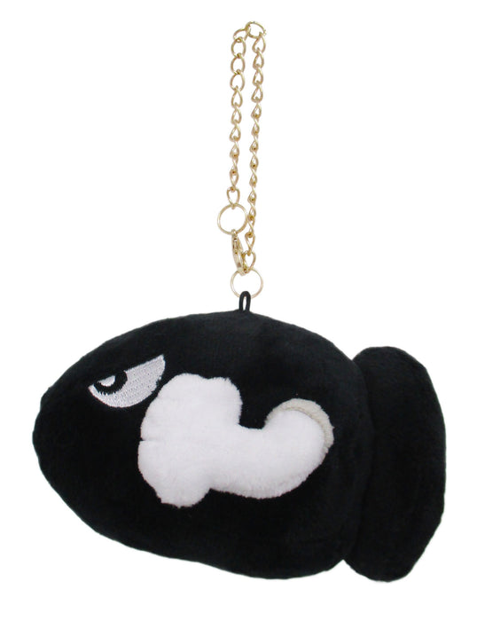 Sanei Boeki Super Mario All Star Collection Killer Mascot Plush Doll 6cm MM07_1