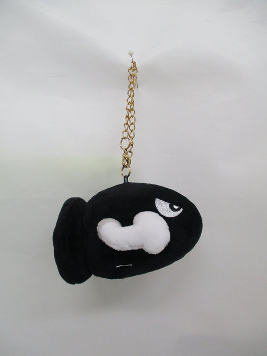 Sanei Boeki Super Mario All Star Collection Killer Mascot Plush Doll 6cm MM07_3