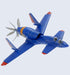 Plum Honneamise Kingdom Air Force Fighter Schira-Dow 3rd 1/72 Model Kit PP062_3