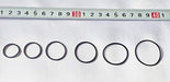 Repair Rubber belt D17mm to 30mm Set of 17 pairs for Audio Player SS17-1730 NEW_3
