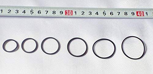 Repair Rubber belt D17mm to 30mm Set of 17 pairs for Audio Player SS17-1730 NEW_3