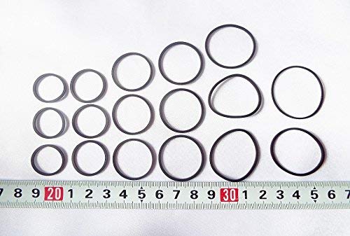 Repair Rubber belt D17mm to 30mm Set of 17 pairs for Audio Player SS17-1730 NEW_4