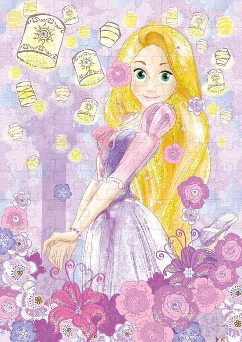 EPOCH 108pc Jigsaw Puzzle Tower Rapunzel Royal Lavender 18.2x25.7cm ‎72-003 NEW_1