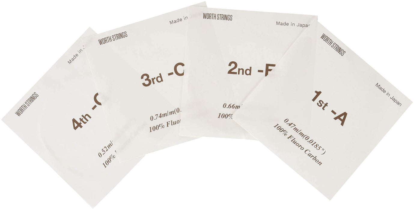 Worth Strings BL ukulele string brown light 46 inch fluorocarbon Light Tension_2
